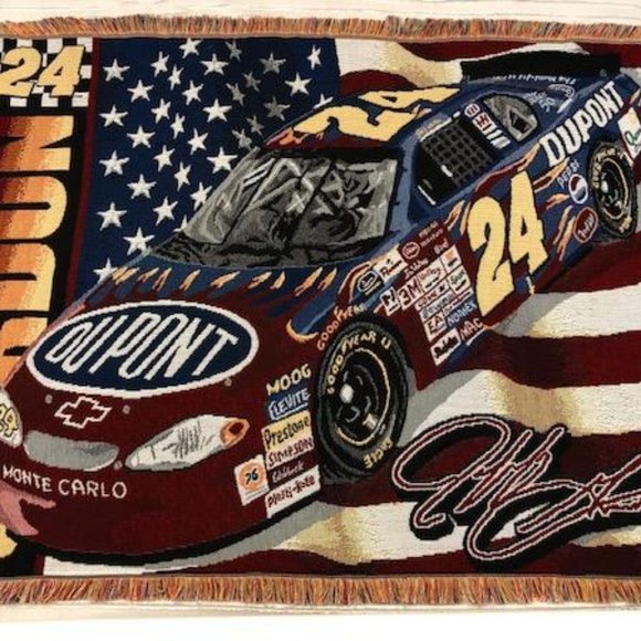 NWT - COMBO - 3 Items - Jeff Gordon #24 NASCAR - Cooler + Throw + Tote - ALL NEW - Picture 2 of 10